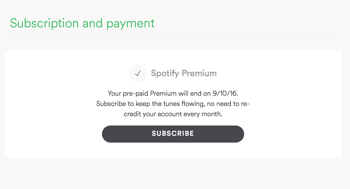 Spotify Free Trial Policy